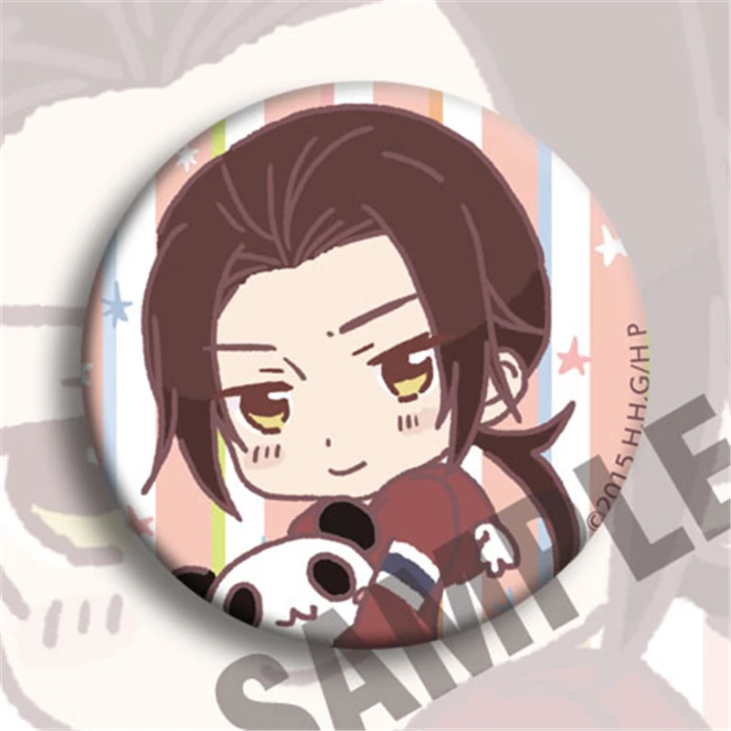 8 шт Япония хеталия и страны оси: оси комиксов значки Мультяшные значок косплея