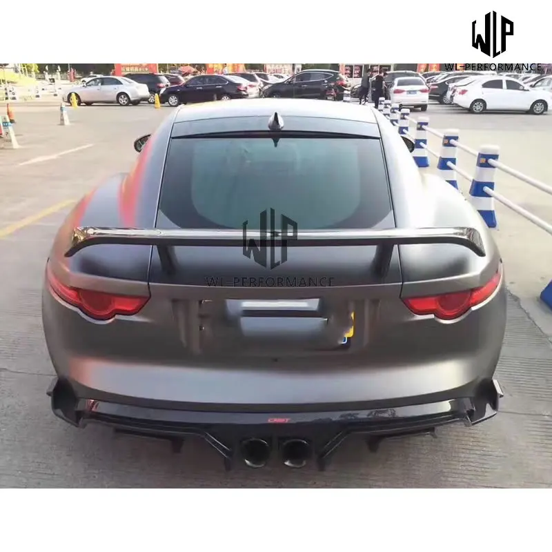 F-TYPE высококачественный задний спойлер для багажника из углеродного волокна Jaguar