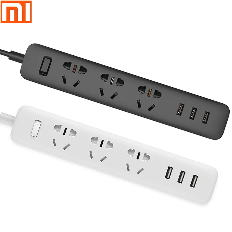Оригинальный удлинитель питания Xiaomi mi для умного дома зарядка электроники 3