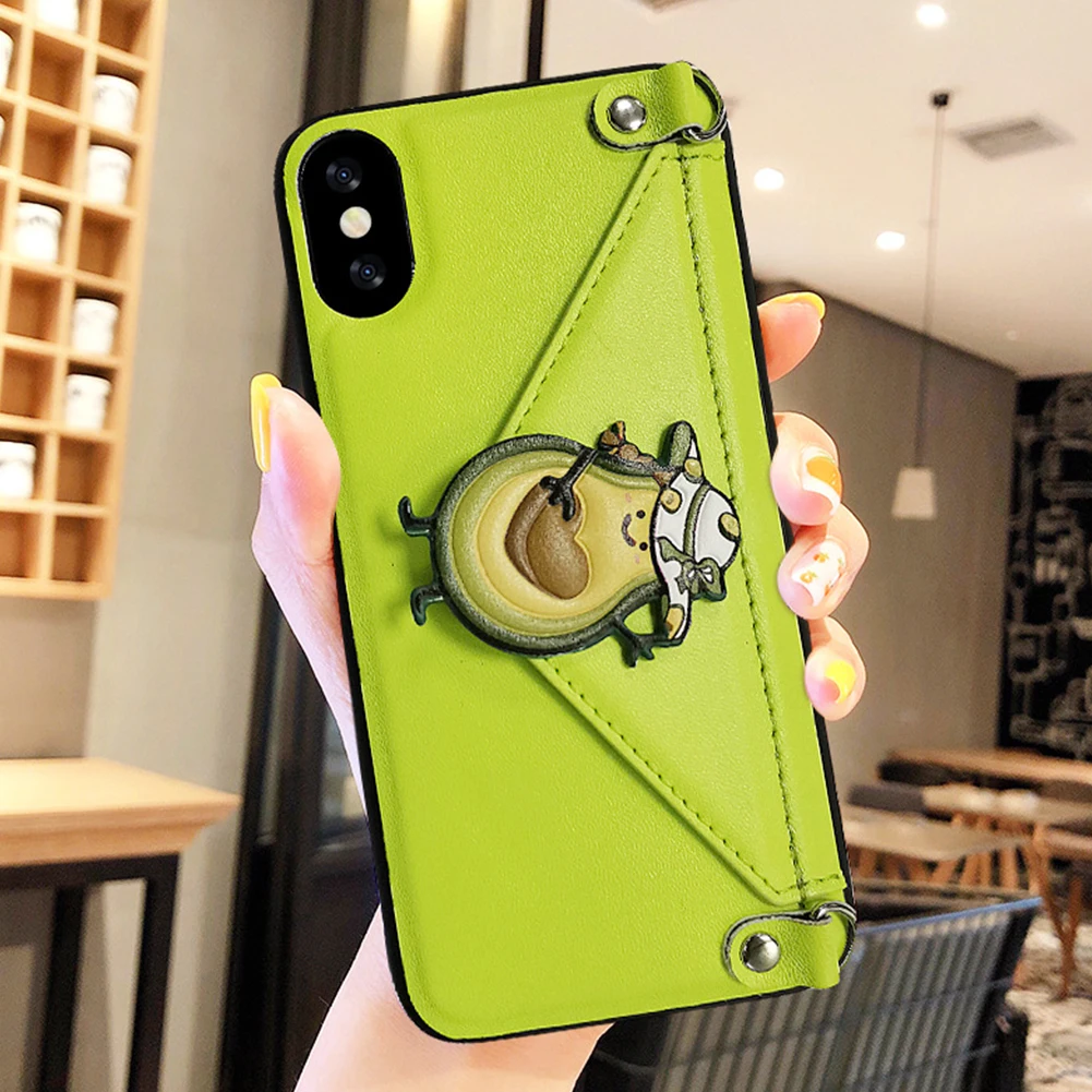 Кошелек держатель для карт ремешок чехол для iPhone 11 Pro Max кожа ТПУ сумка на плечо чехол подставка для iPhone XS MAX XR X 7 8 Plus