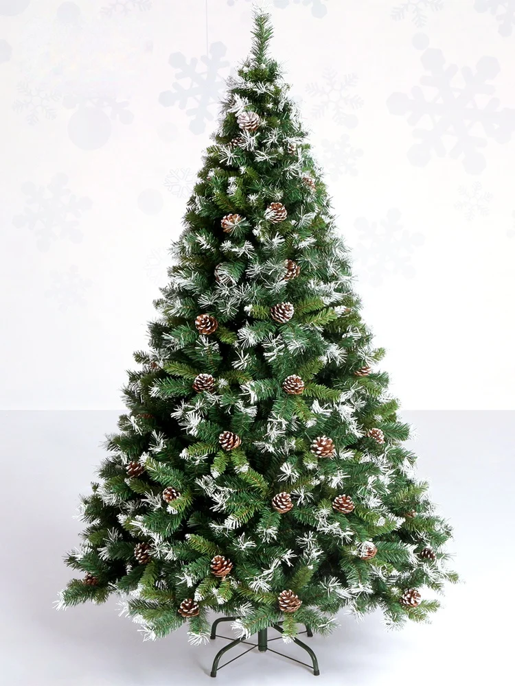 

GY 1.5 M Snowflake Christmas Tree 1.2 M 1.8 M Luxury Encryption Snow Small Christmas Tree Home Ornaments