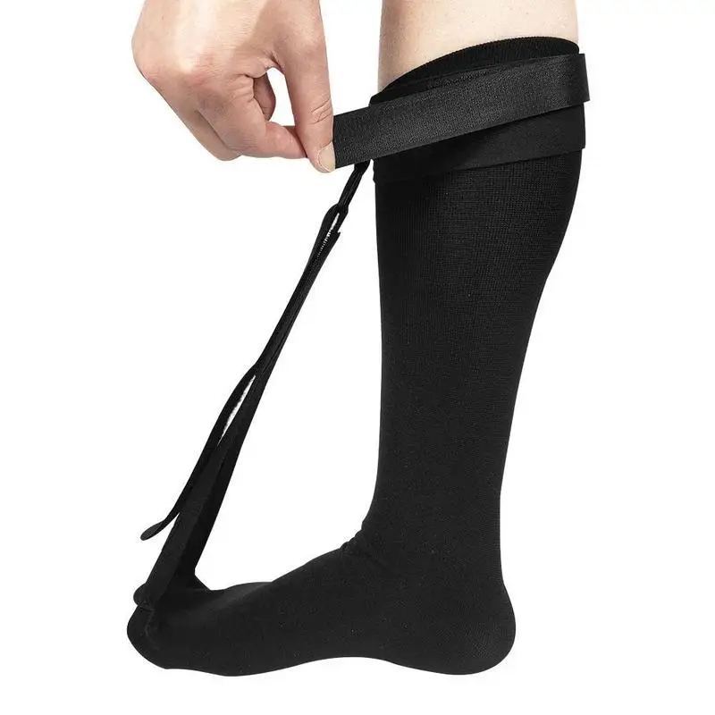 

Foot Leg Support Stretching Stretcher Stockings For Men Women Night Deep Forefoot Elastic Stretch Belt Band Compression Stocking