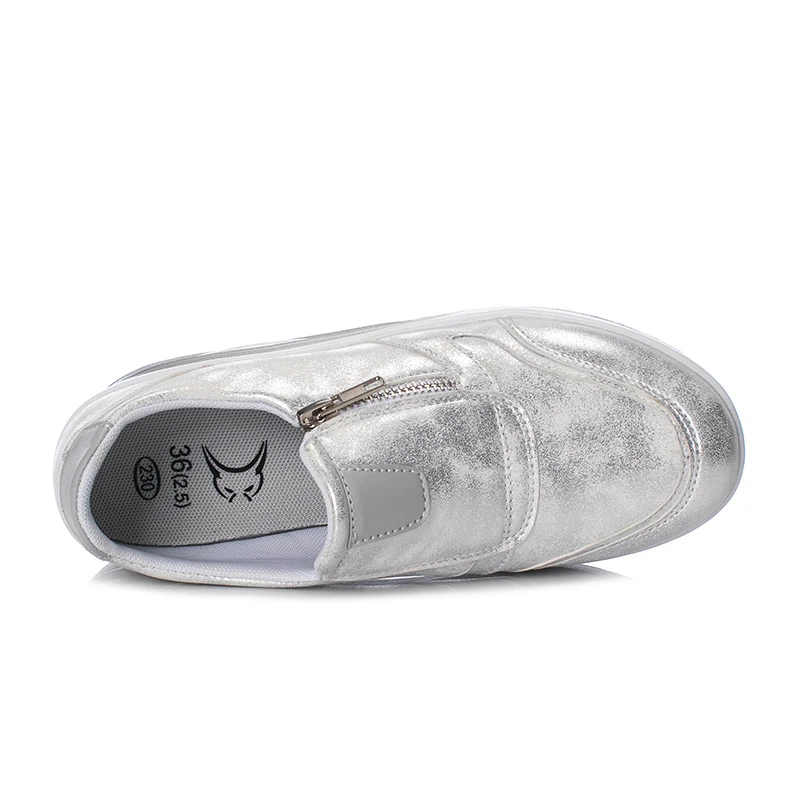 Новинка кроссовки на танкетке обувь для похудения водонепроницаемая толстой