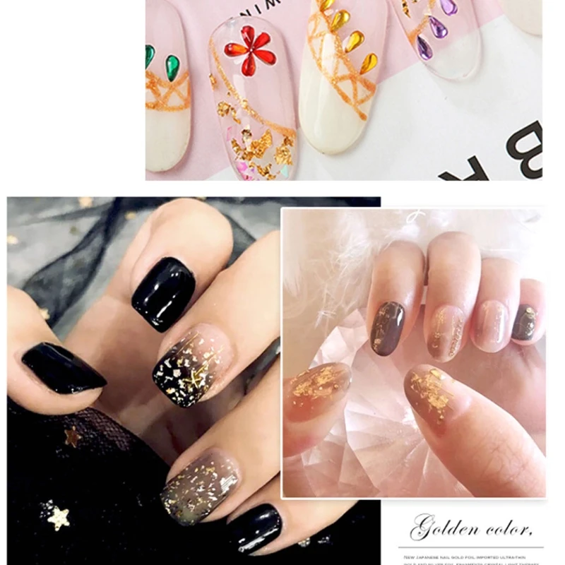 

Foil Decorative Paper Glitter Metallic Foil Flakes Resin Fillings Jewelry Making