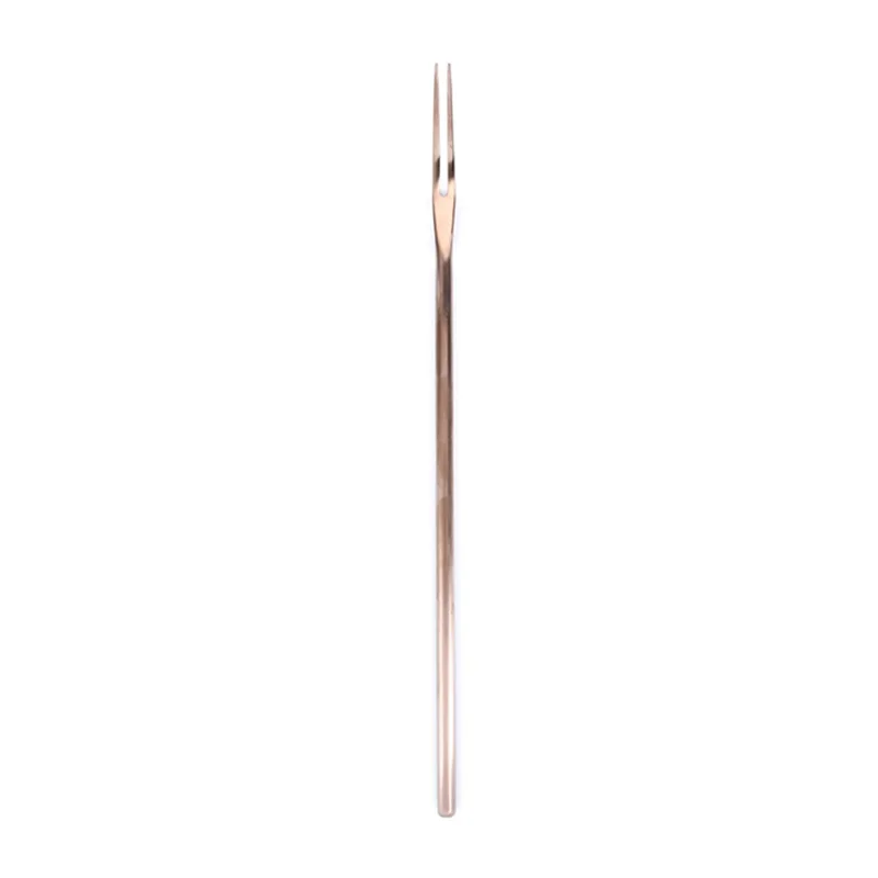 

Comfortable home pet supplies Japanese Style 304 Stainless Steel Fork Household Two Tooth Cake Fruit Fork Summer new