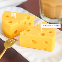 6 cavity cheese candle mold diy handmade candle making 3d candle molds