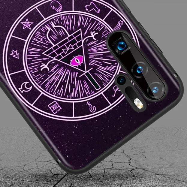 

Cute Cartoon Pig For Huawei P50 P40 P30 P20 P10 P9 P8 Lite Mini E 5G Pro Plus Black Phone Case