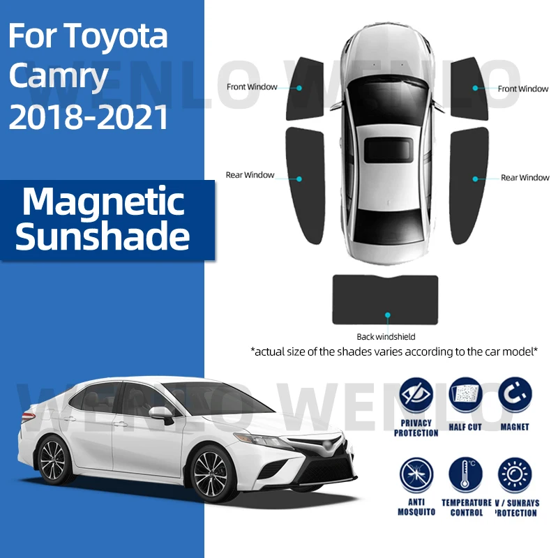

Занавеска на лобовое стекло для Toyota Camry 2018-2021