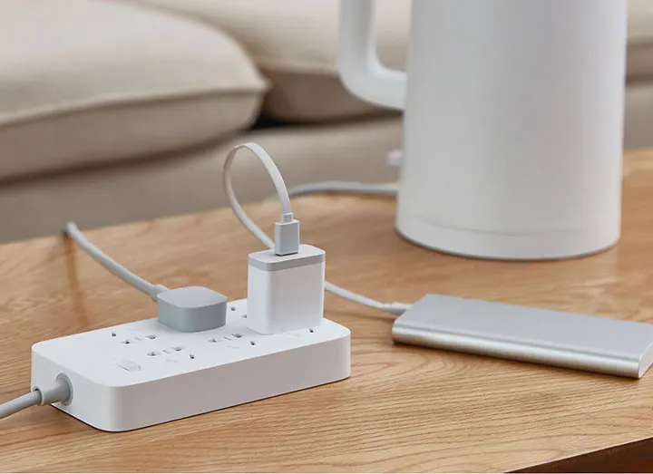 Xiaomi Mijia no usb power Strip 3 6 8 портов разъем питания вкл/выкл 2500 Вт 10A 250 В защита от перегрузки для офиса дома mihome