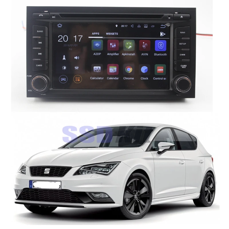 Автомобильный Android Интернет мультимедийный навигатор для SEAT Leon 5F 2012 ~ 2020 GPS аудио