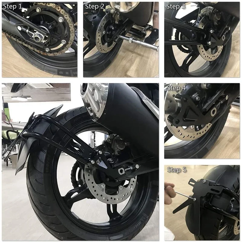 

Motorcycle Rear Wheel Hugger Fender Mudguard Splash Guard For-BMW G310GS G310R 2017 2018 2019 2020