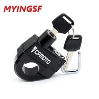 motorcycle accessories anti theft helmet lock security for cfmoto 150nk 250nk 400nk 650nk nk 150 250 400 650