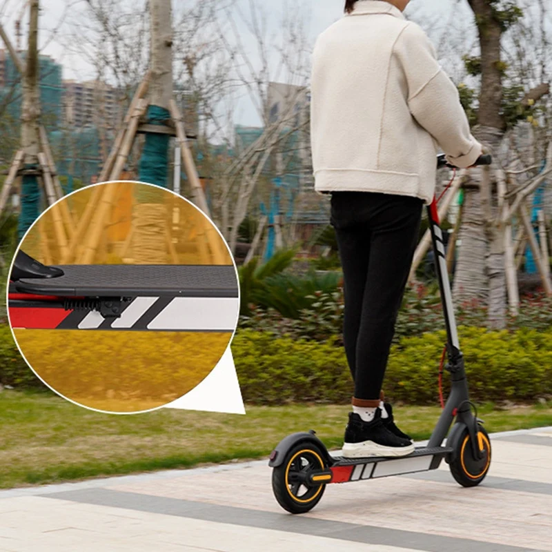 Новые водонепроницаемые ПВХ светоотражающие наклейки для Ninebot MAX G30 Kickscooter