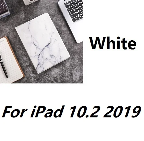 For iPad 10.2 W Жесткий мраморный защитный чехол для iPad Air12 Mini12345 iPad234 iPad 9,7 дюймов Air Pro 10,5 iPad 10,2 - Цвет: For iPad 10.2 W