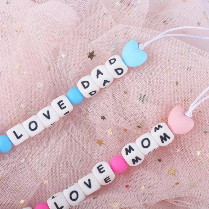 Детский универсальный держатель для соски пустышки с клипсой и цепочкой