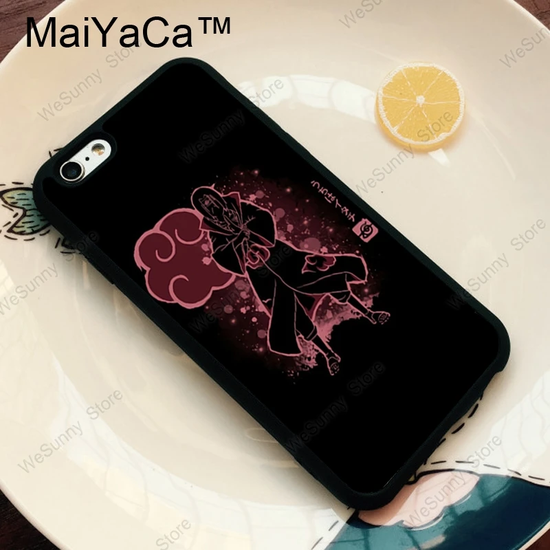 Чехол для телефона MaiYaCa с рисунком героя Аниме Наруто из мультфильма для iPhone 11 Pro MAX X XR XS MAX 6 6s 7 8 Plus 5S
