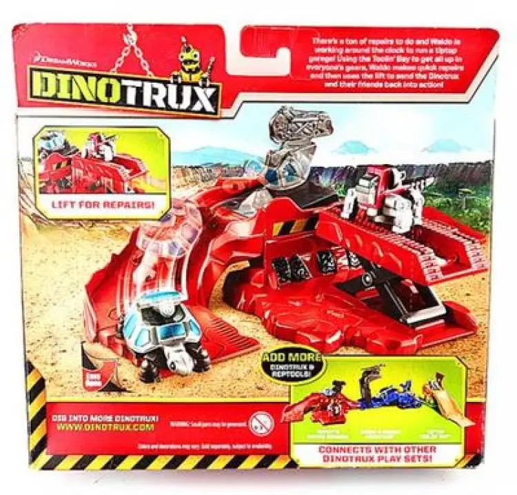 Автомобиль Dinotrux детский игрушечный автомобиль из сплава динозавр механический