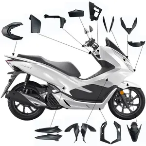 modified motorcycle abs pcx body part fairings cover set fairing integrated kit garnish cover lid for honda pcx125 150 2018 2020 free global shipping