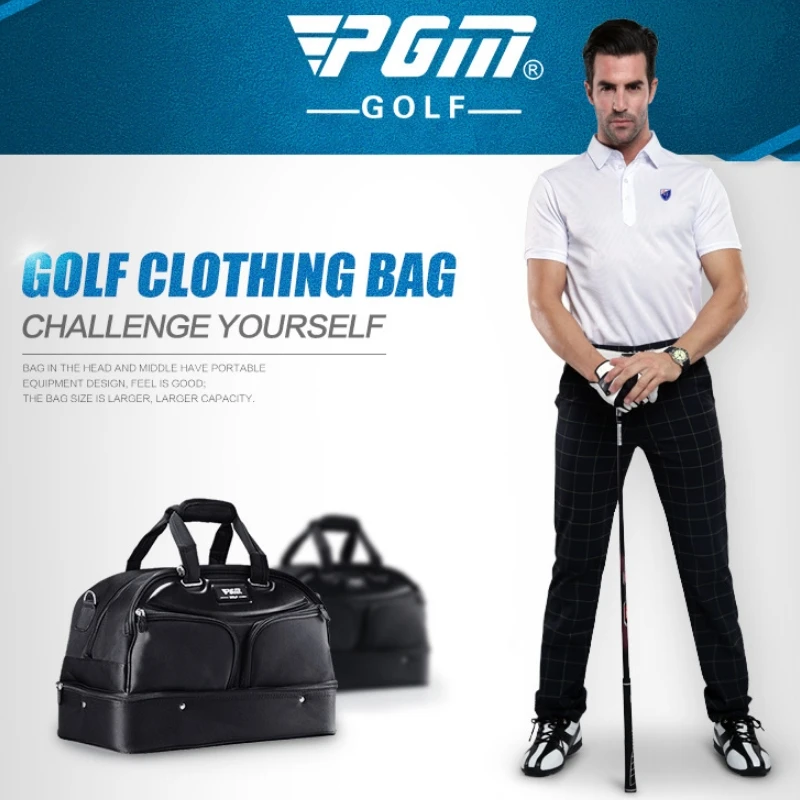 Водонепроницаемая нейлоновая сумка для гольфа с двумя отделениями | Спорт и
