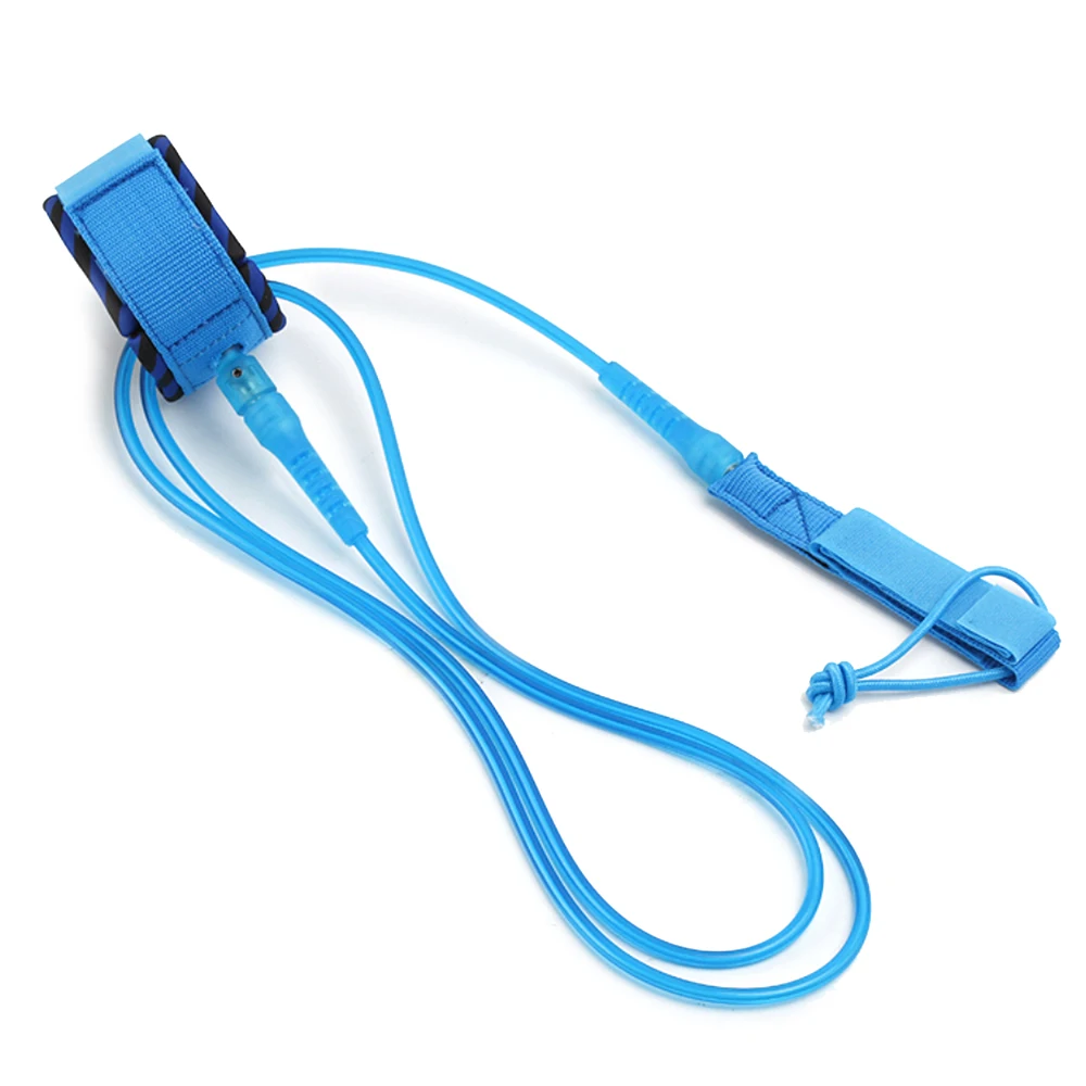 Surf Leash Surfing Surfboard Leash Smooth Steel Swivel Surfing Leg Rope Paddleboard Leash 6FT/10FT Paddle board Leash