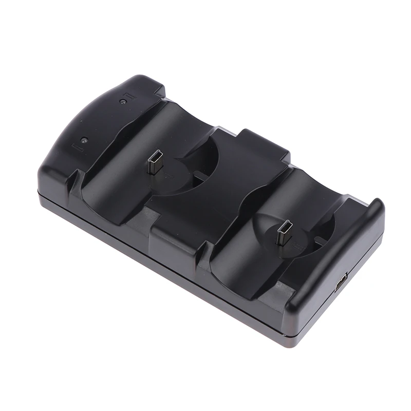 2 in 1 dual chargers dual usb charging powered dock charger for ps3 controller move navigation free global shipping