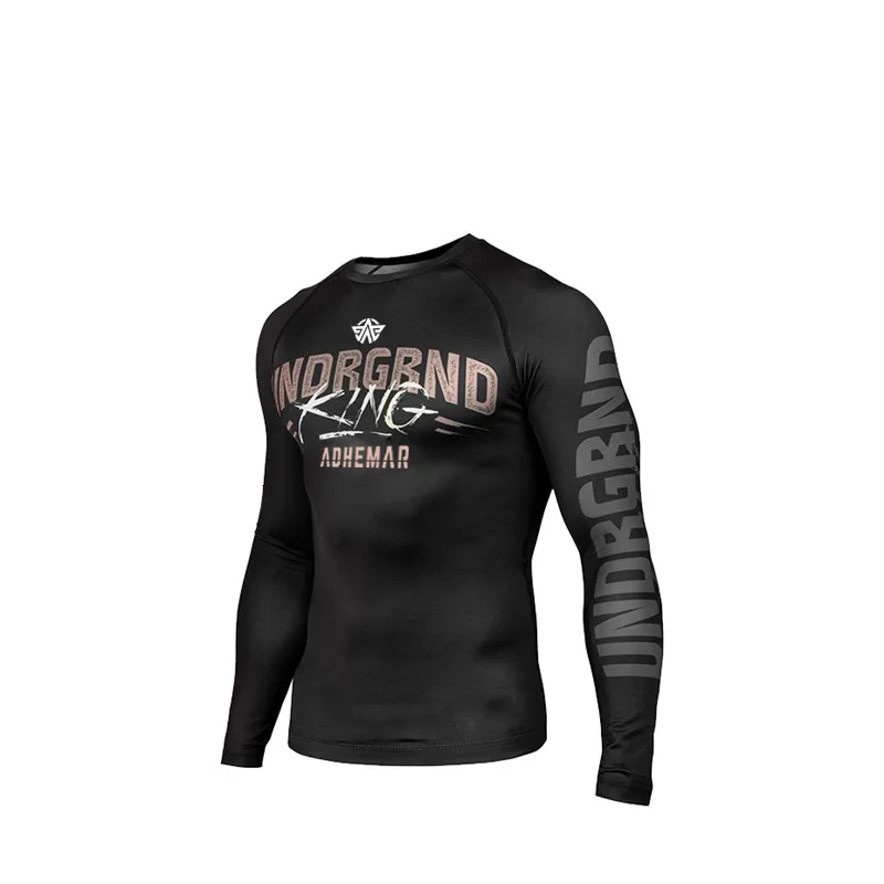 

Mma tights Muay Thai Boxing Clothes Grapple with Long Sleeves Comprehensive Fitness Sanda Suit Running Training