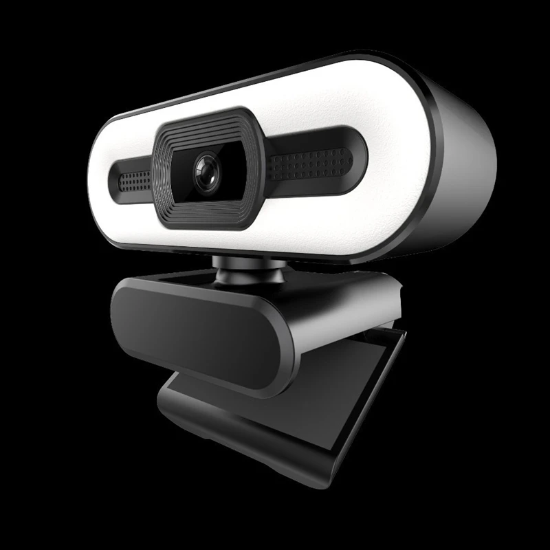 

2K HD Computer Camera Usb Camera Live Camera with Fill Light Autofocus Contact Adjustment