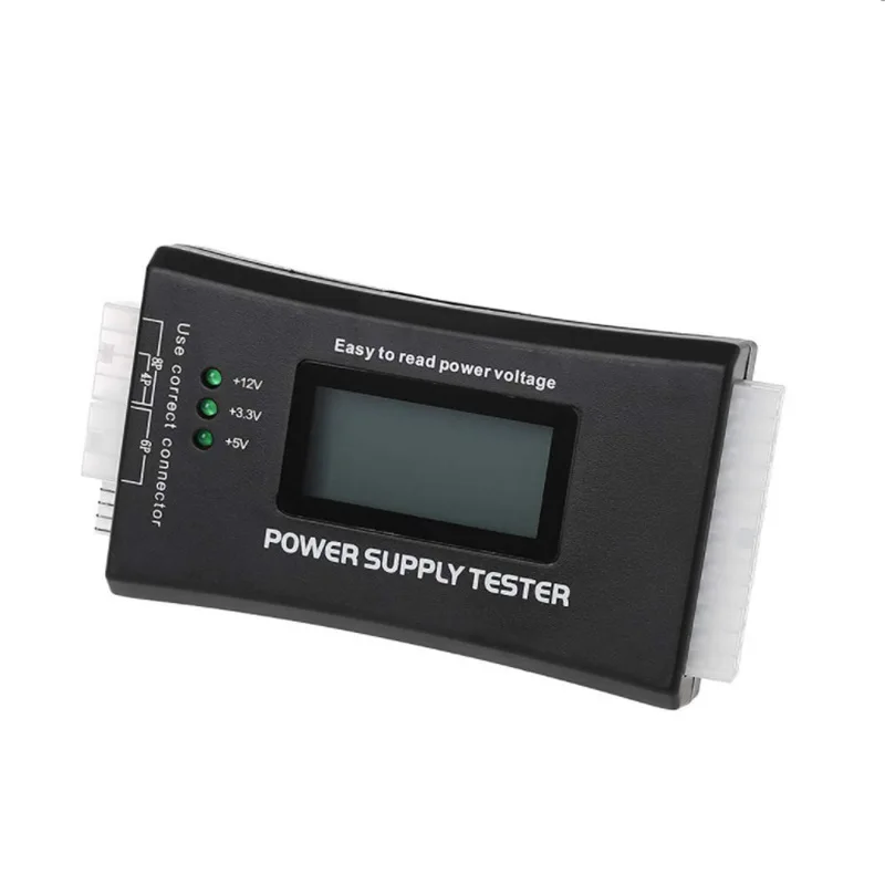 Тестер мощности шасси ЖК-тестер третьего поколения тестер ATX пластиковый
