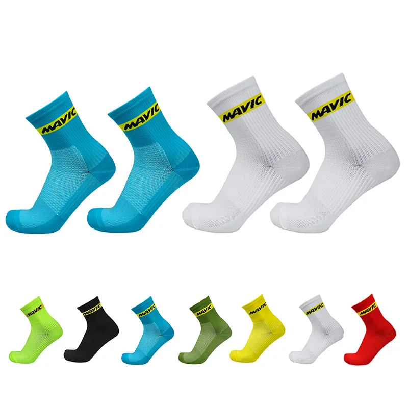 

Cycling Sports Socks Comfortable Breathable Pro Competitions Bike Racing Socks Men Women Road Running Socks Calcetines Ciclismo