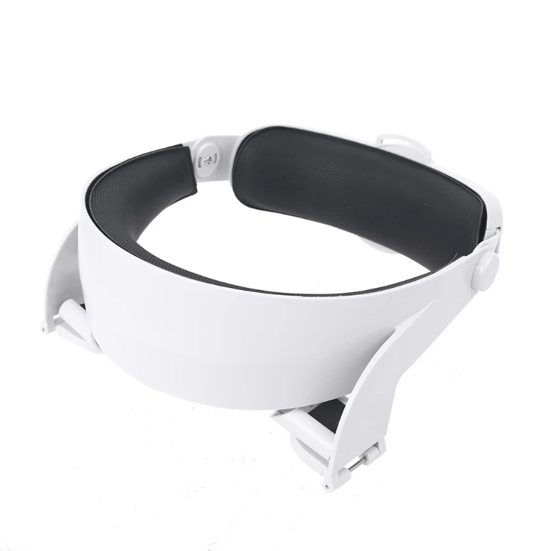 

VR Non-slip Headband Fixing Strap Adjustable Head Strap VR Helmet Belt for -Oculus Quest 2 VR Headset