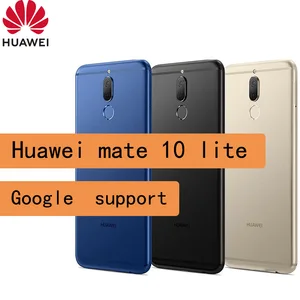 celular huawei mate 10 lite smartphone 4gb 64gb kirin 659 16mp rear camera 3340 mah mobile phones refurbished free global shipping