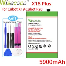 WISECOCO 5900mAh Battery For Cubot X18 Plus X19 Cubot P20 Phone In Stock High Quality +Tracking Number