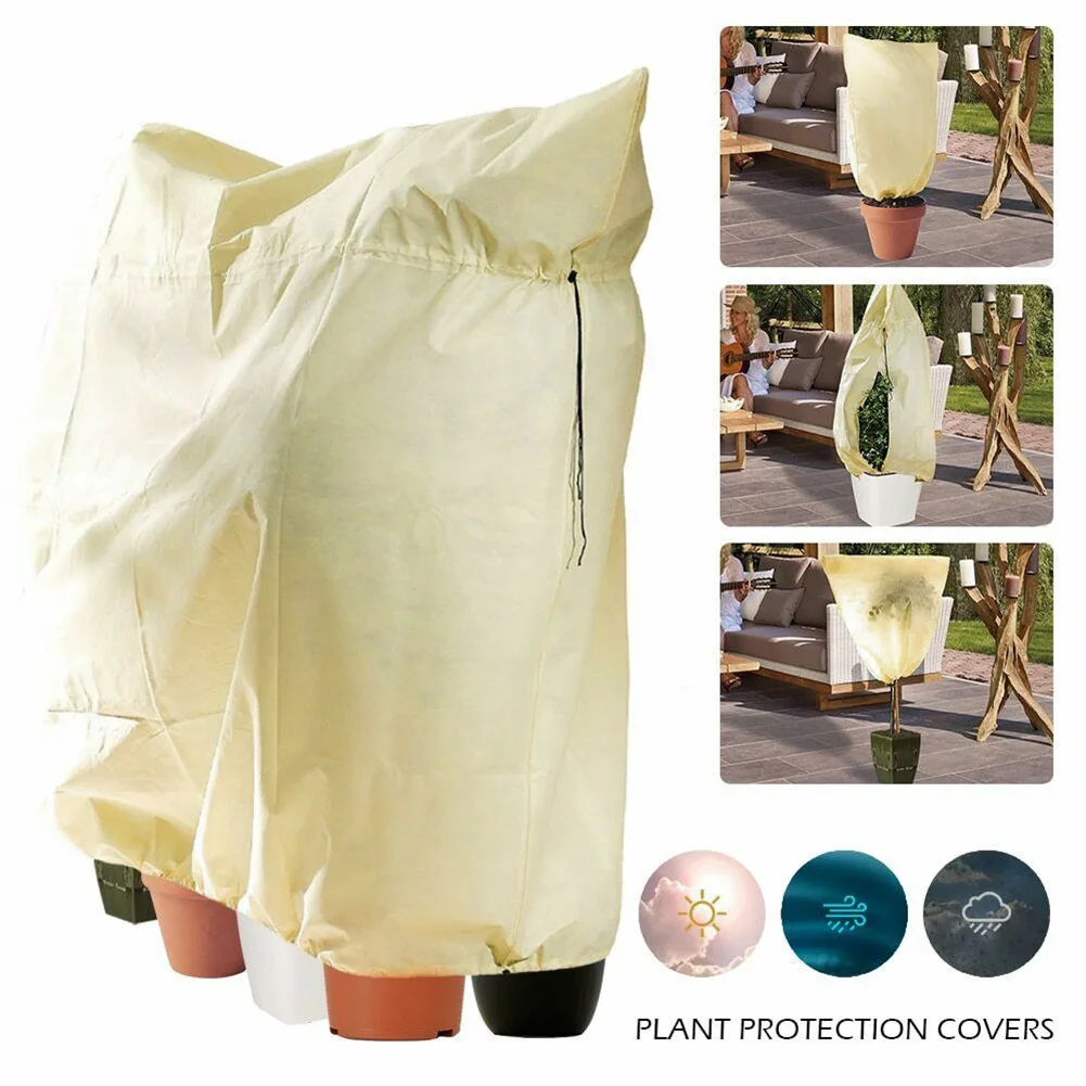 

Winter Plant Frost Protection Cover Buckle Bag for Yard Garden Tree Shrub Plant OCT998