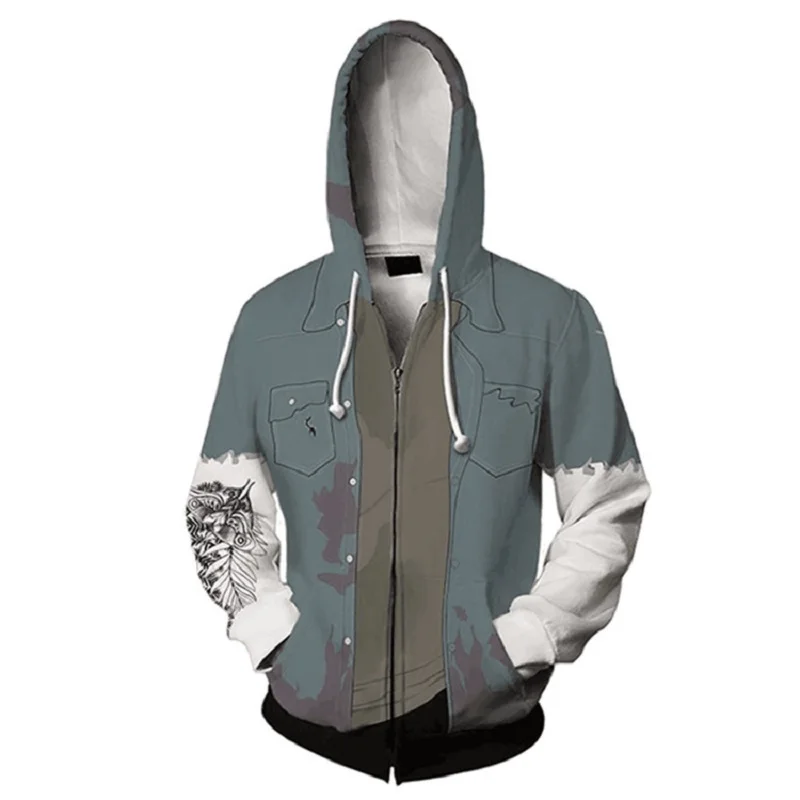 

Game The Last Of US Cosplay Costume Jacket Hoodie Sweatshirt Halloween Tops Jersey Pullover
