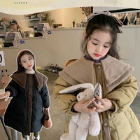 girls babys kids coat jacket outwear 2022 warm thicken spring autumn cotton teenagers tracksuits high quality overcoat children