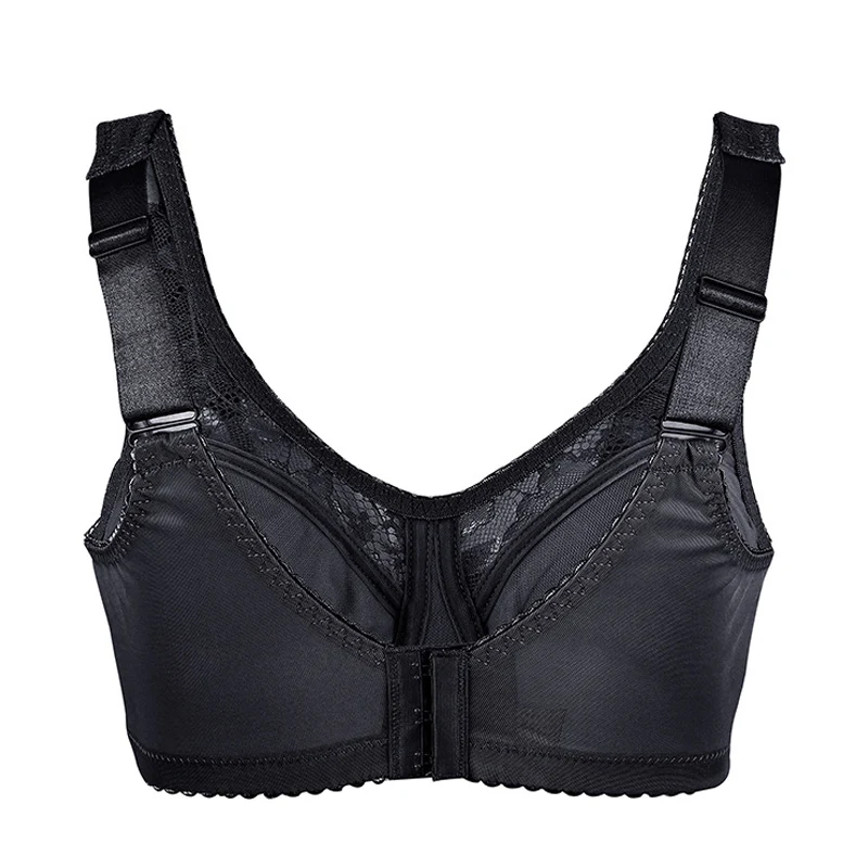 

Minimiser Bra for Woman Sexy Lace Big Size Non padding Wirefree Full cup Bras Plus Size Bralette Breathable Underwear
