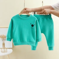 2022 casual baby boys clothes solid tops pants clothes for newborns boys clothes tracksuit outfits 2pcs infant clothing sets