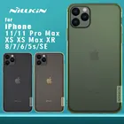 Для iPhone X XR XS Max чехол Nillkin TPU 0,6 мм Ультратонкий чехол для телефона силиконовый чехол для iPhone 8 7 6 6s Plus 5 5S SE Nilkin чехол