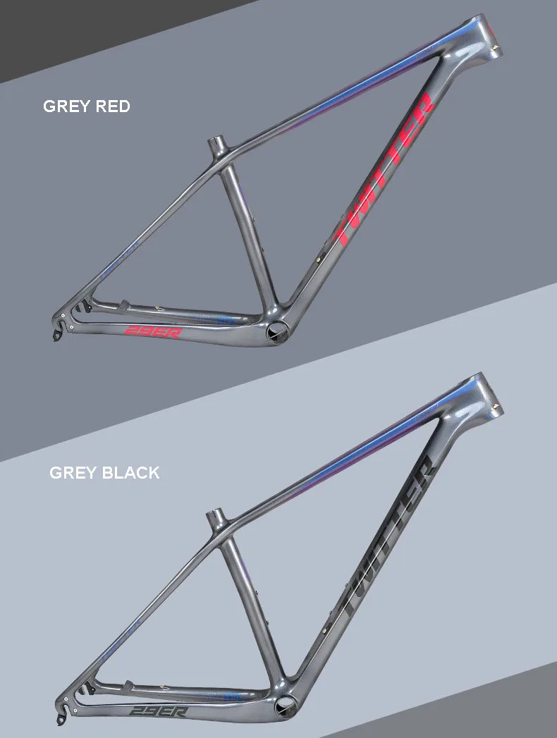 Twitter LEOPARDpro MTB XC карбоновая рама 29er 27,5 er горный велосипед Внедорожный гоночный дисковый тормоз внутренний кабель Быстрый выпуск через ось