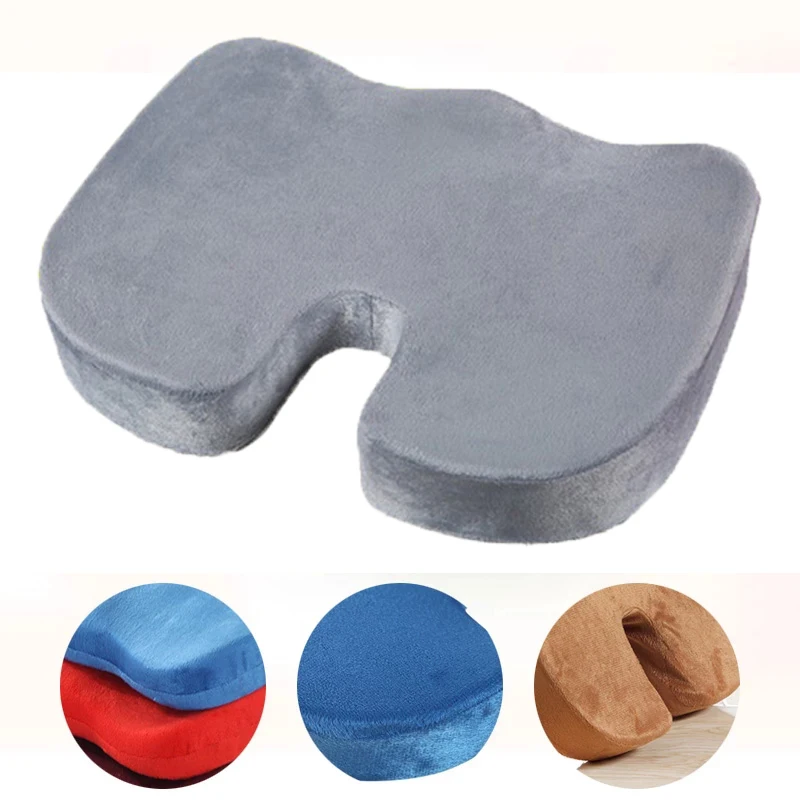 Ортопедическая подушка для сиденья с эффектом памяти стула автомобиля офиса