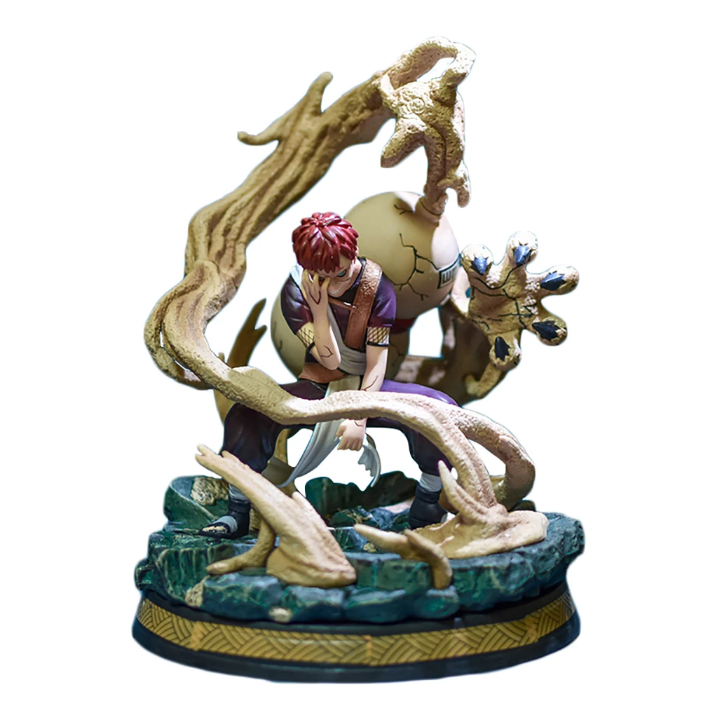 

Anime Boruto Shippuden Model Ichibi Suna NoShukaku Sabaku No 25cm GK Gaara Action Figure Figurines PVC Statue Toy T30