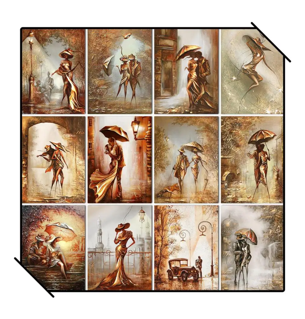 

Алмазная живопись 5D «сделай сам» с квадратными/круглыми стразами