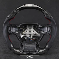 led carbon fiber steering wheel compatible for ford 150raptor