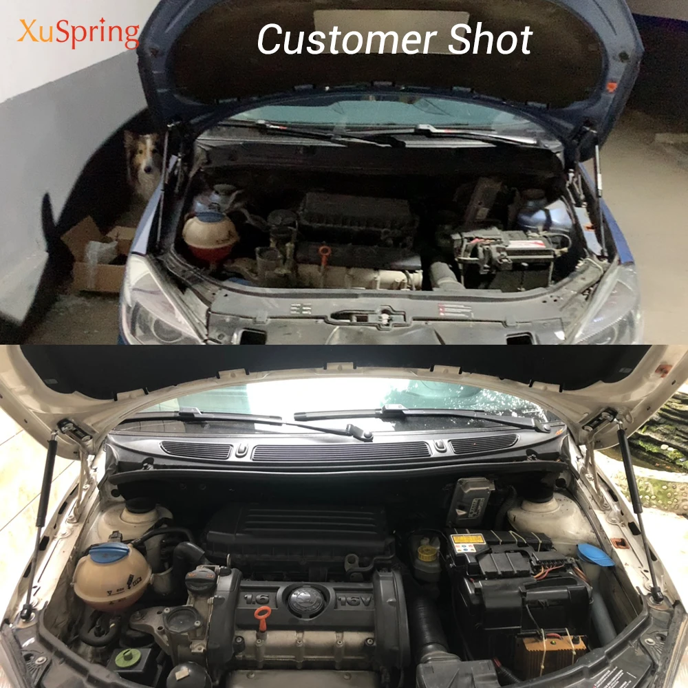 Для 2007 2008 2009 2010 2011 2012 2013 2014 Skoda Fabia MK2 капот автомобиля Опора капота Весна подъема