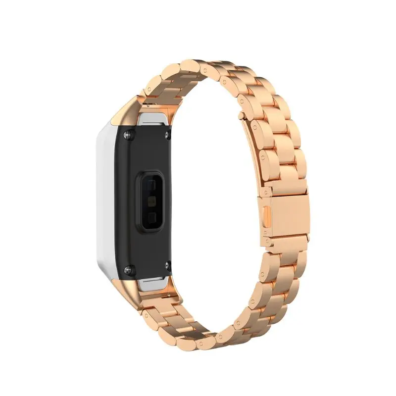 Ремешок для часов из нержавеющей стали Quick Release ремешок для samsung Galaxy Fit SM-R370 часы