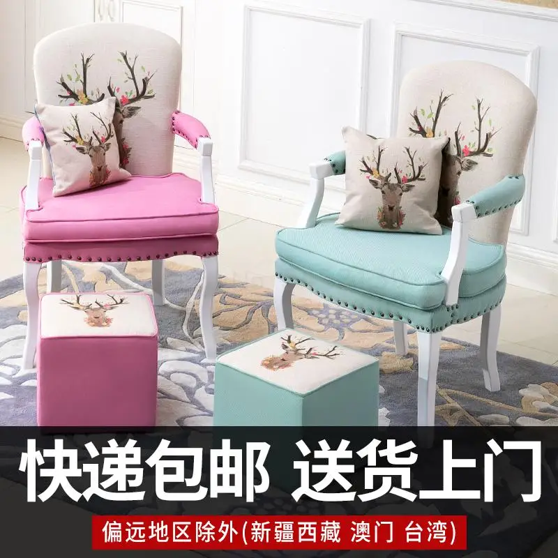 Стул для учебы Американский домашний обеденный стул из массива дерева отдыха