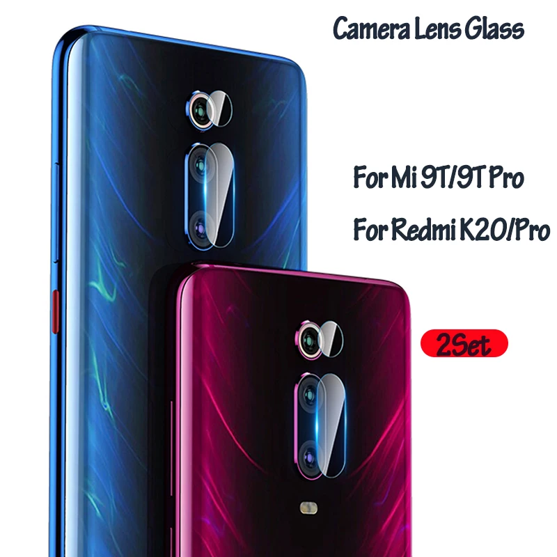 2 комплекта закаленное стекло для объектива камеры xiaomi mi 9T Mi9T xiomi Redmi K20 Pro защитная