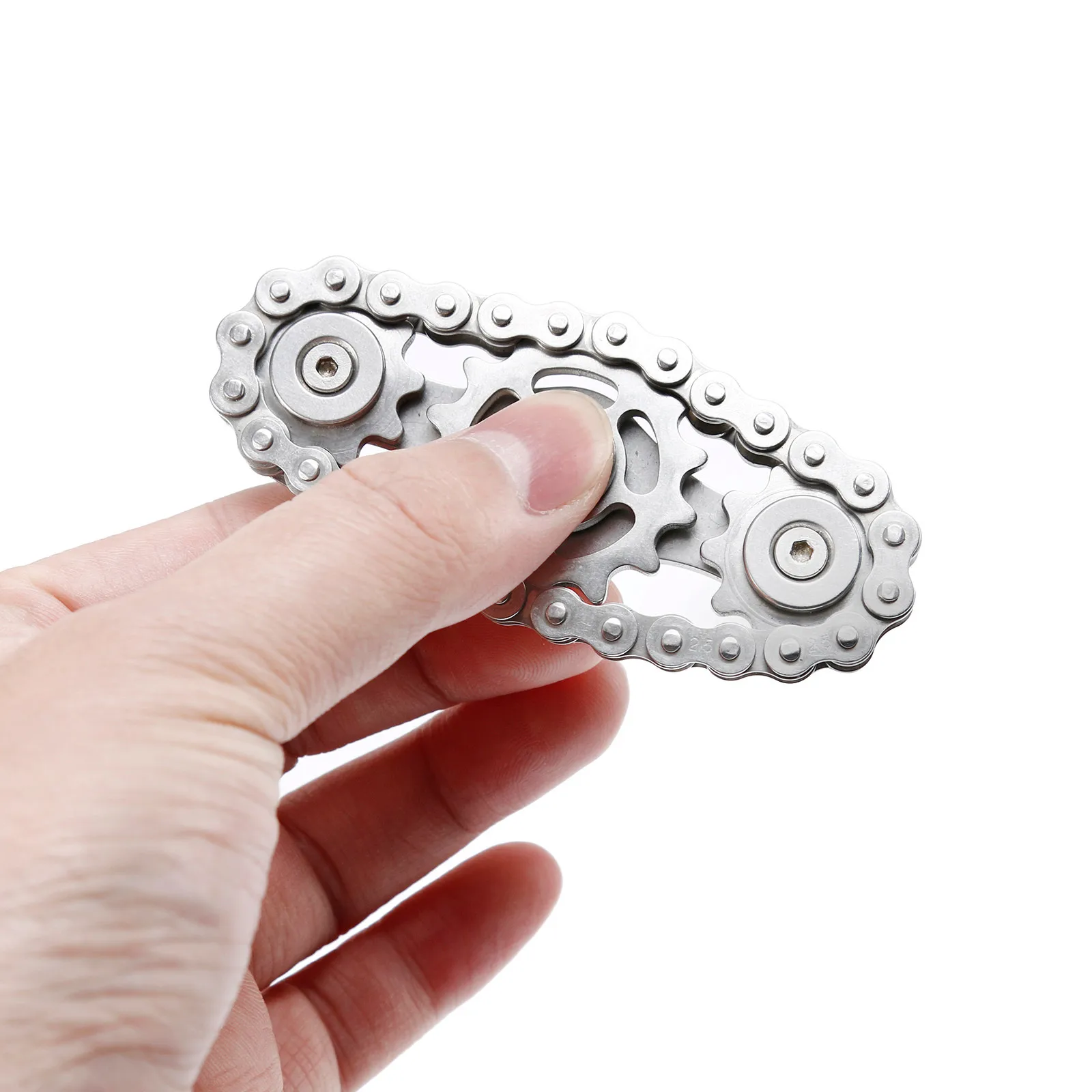 

Confident car chain toy Fingertip Pressure Release Toys Sprocket Flywheel Fingertip Toy Hand play Decompression toy brinquedos