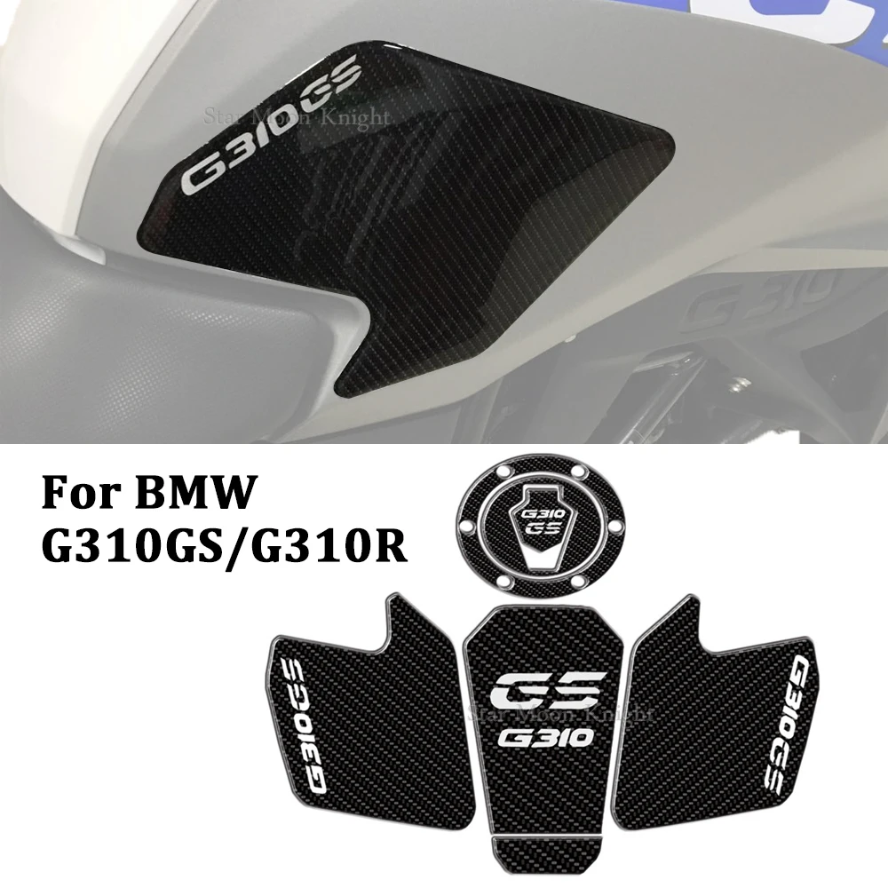 

FOR BMW G310GS G310R G310 R G310 GS New Motorcycle Accessories Real Tank Pad Gas Fuel Sticker Moto Decal Emblem Protector