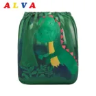 Тканевые подгузники Alvababy, детские подгузники с 1 вставкой из микрофибры
